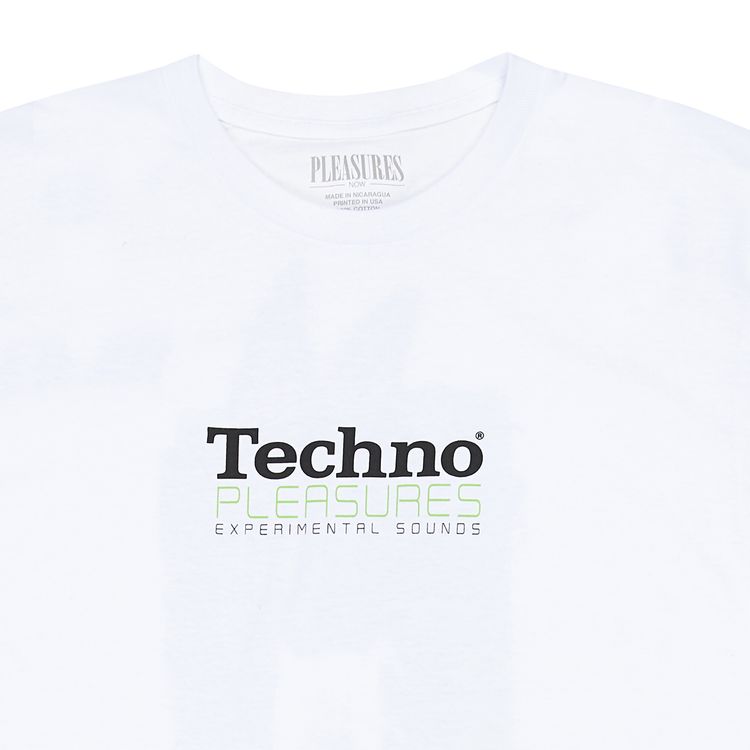 Pleasures Techno T Shirt White
