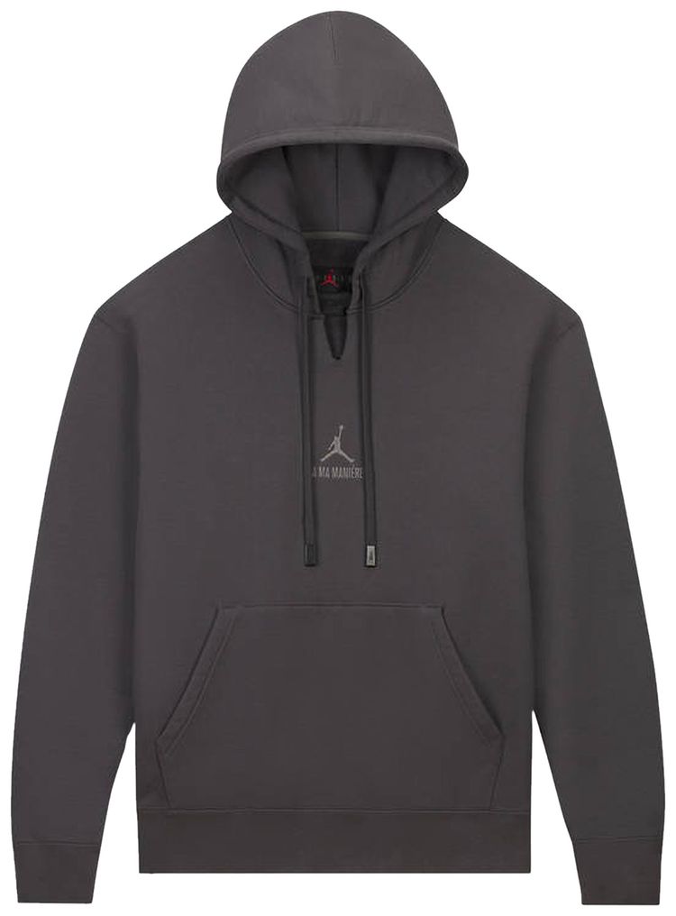 Nike x A Ma Maniere Pullover Hoodie Midnight FogAnthraciteBlack