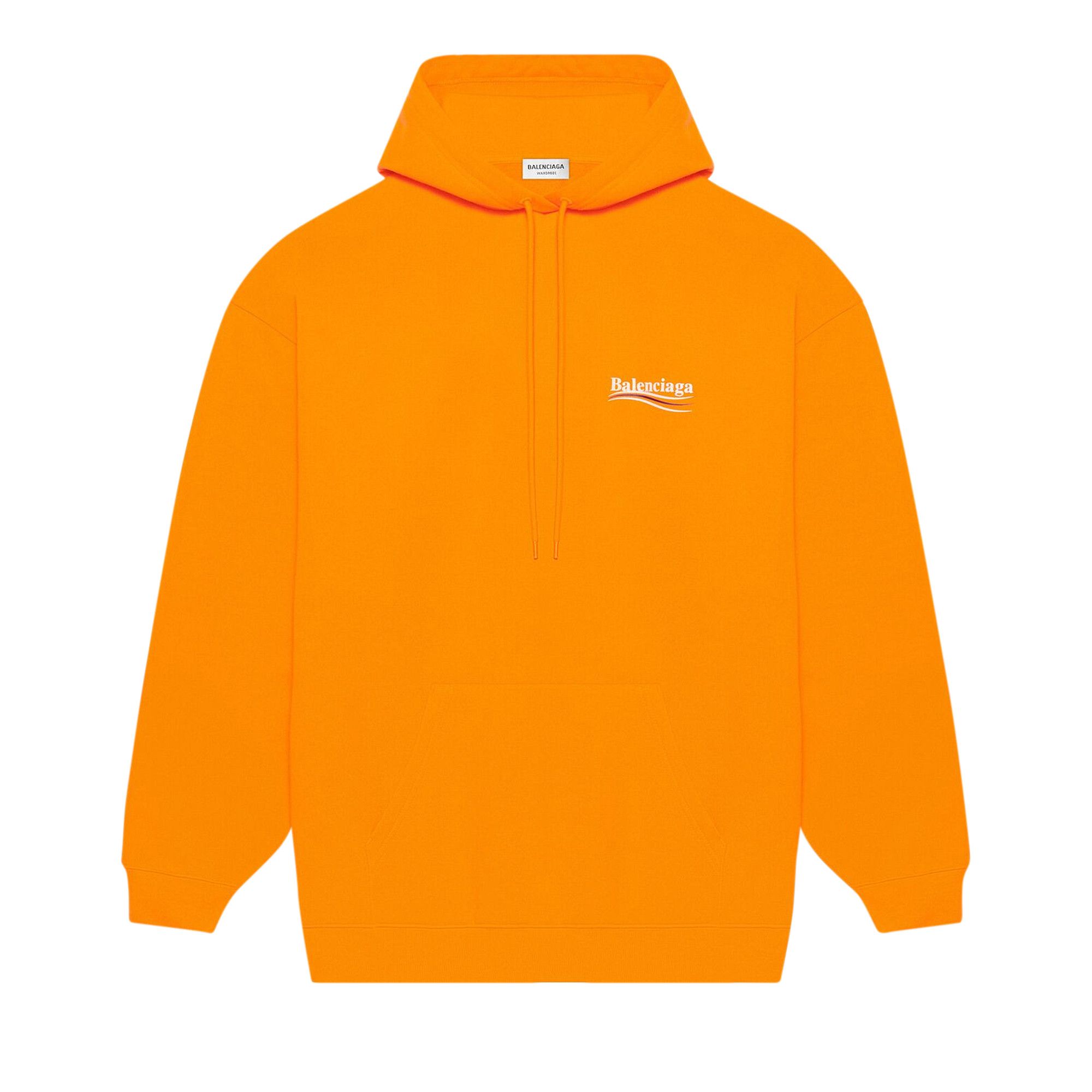 Balenciaga hoodie orange deals