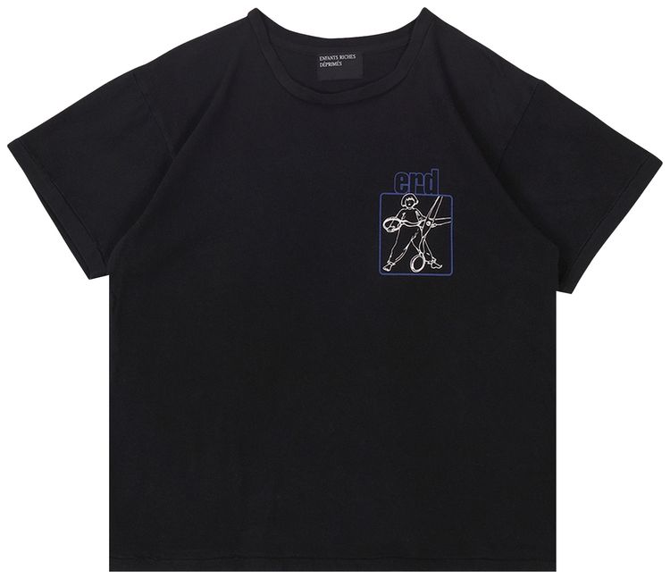 Enfants Riches Deprimes Nursery To Misery T Shirt Faded BlackMulticolor