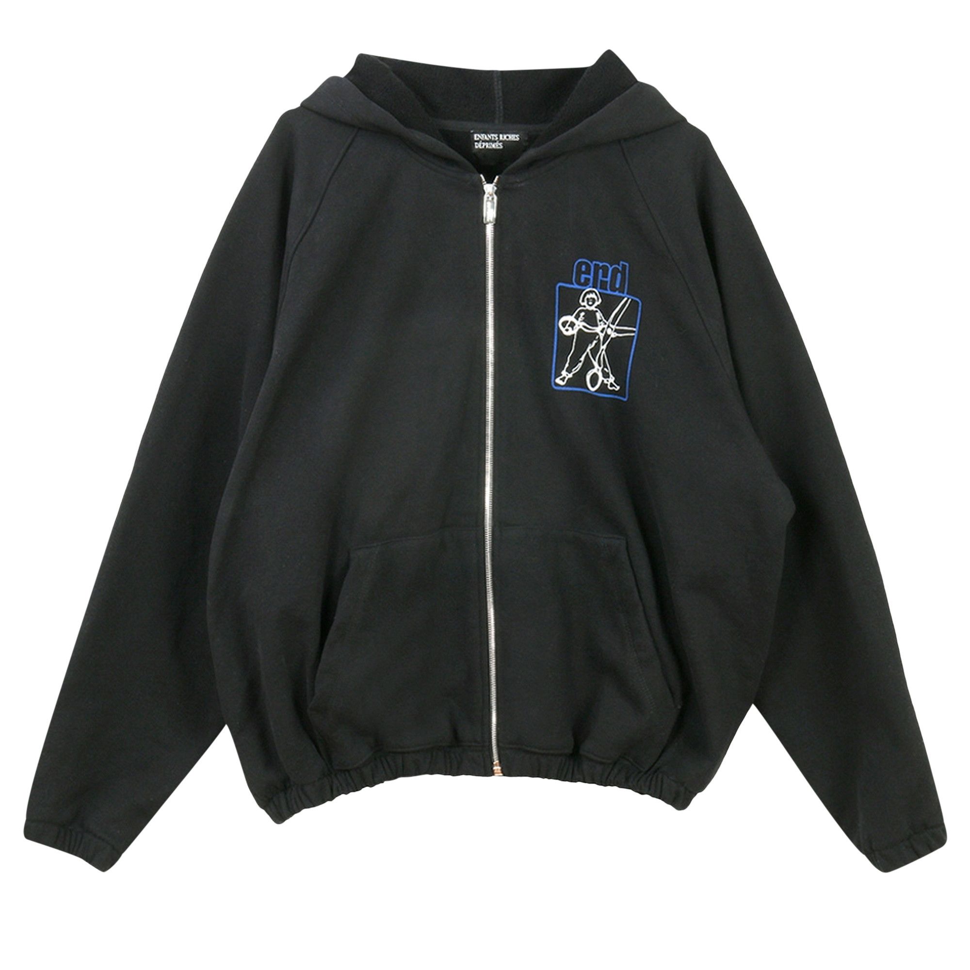 Buy Enfants Riches Déprimés Nursery To Misery Zip Hoodie 'Black/Multicolor'  - FW21 020 349 BLAC | GOAT