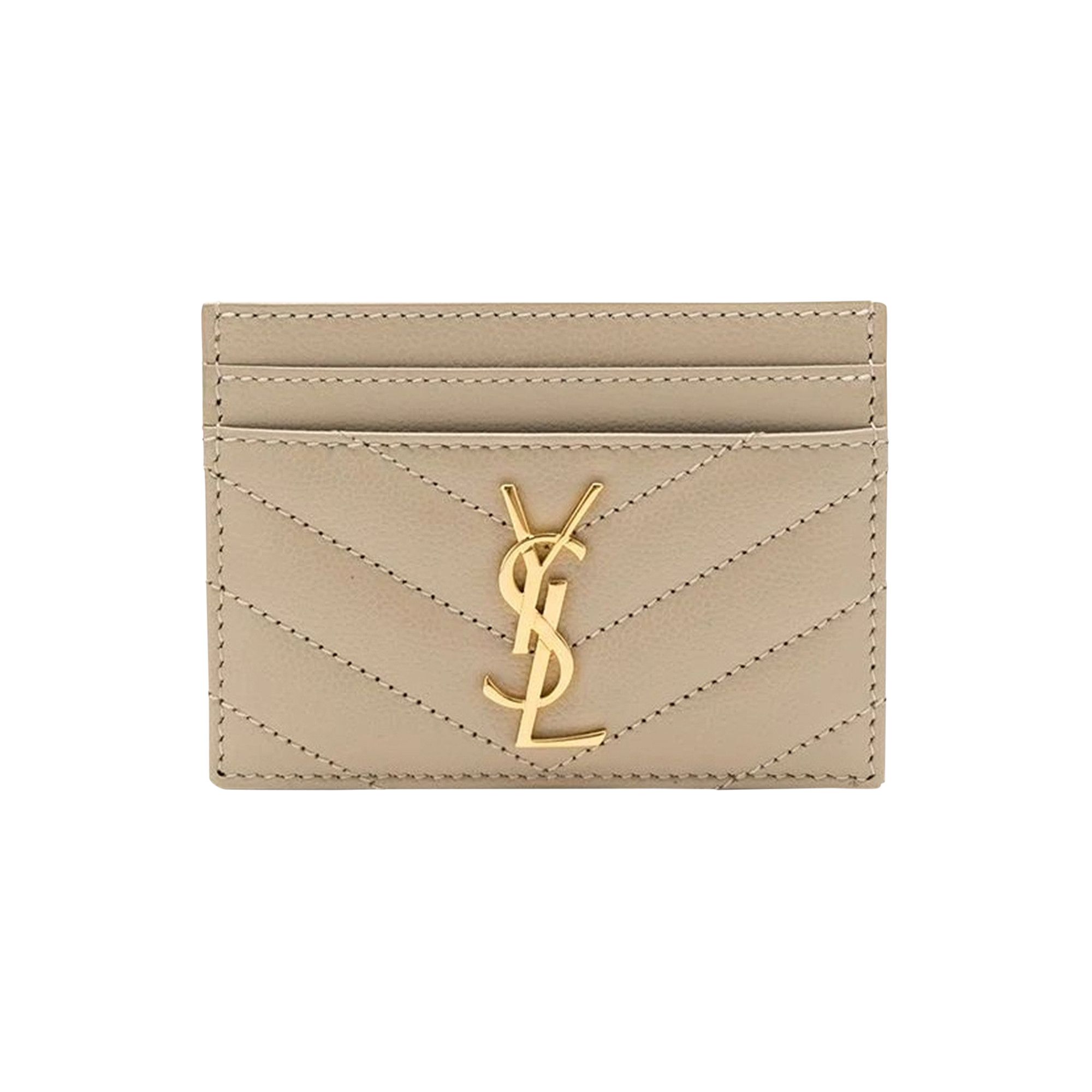 Ysl card holder sea salt discount