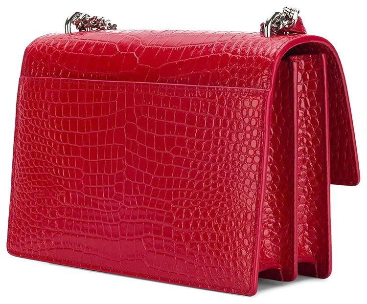 Saint Laurent Sunset Shoulder Bag Rouge