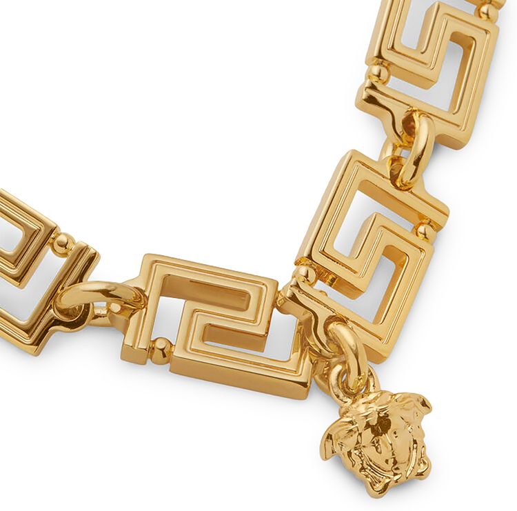 Versace Grecamania Necklace Warm Gold