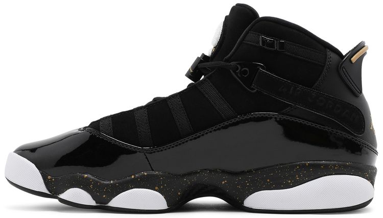 Air Jordan 6 Rings Black Metallic Gold