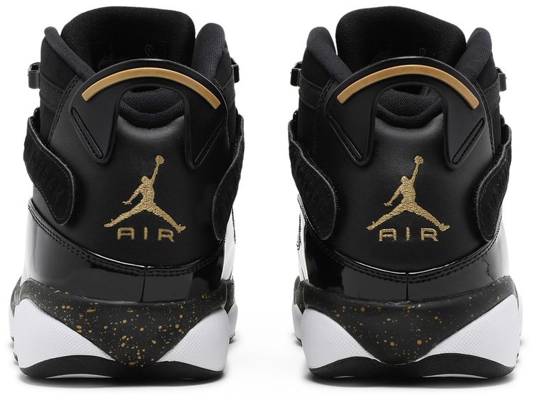 Air Jordan 6 Rings Black Metallic Gold
