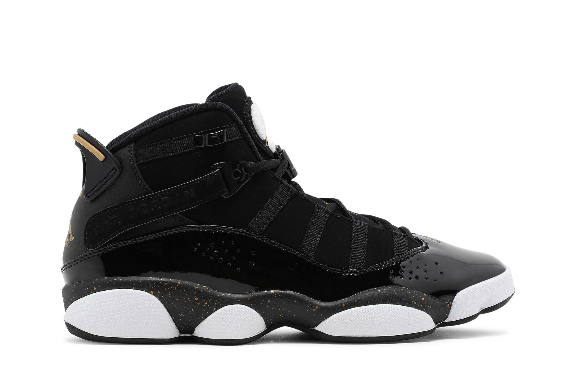 Retro 6 black and gold best sale