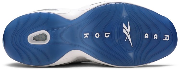 Reebok Question Patent Low Fluid Blue