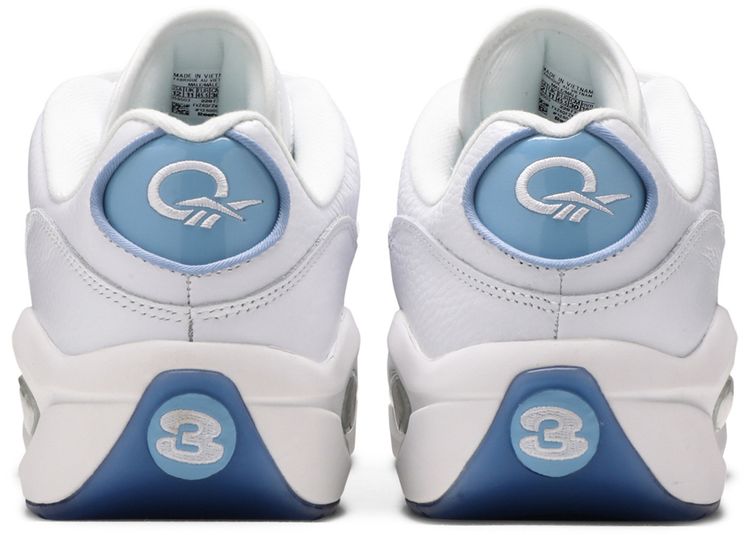 Reebok Question Patent Low Fluid Blue