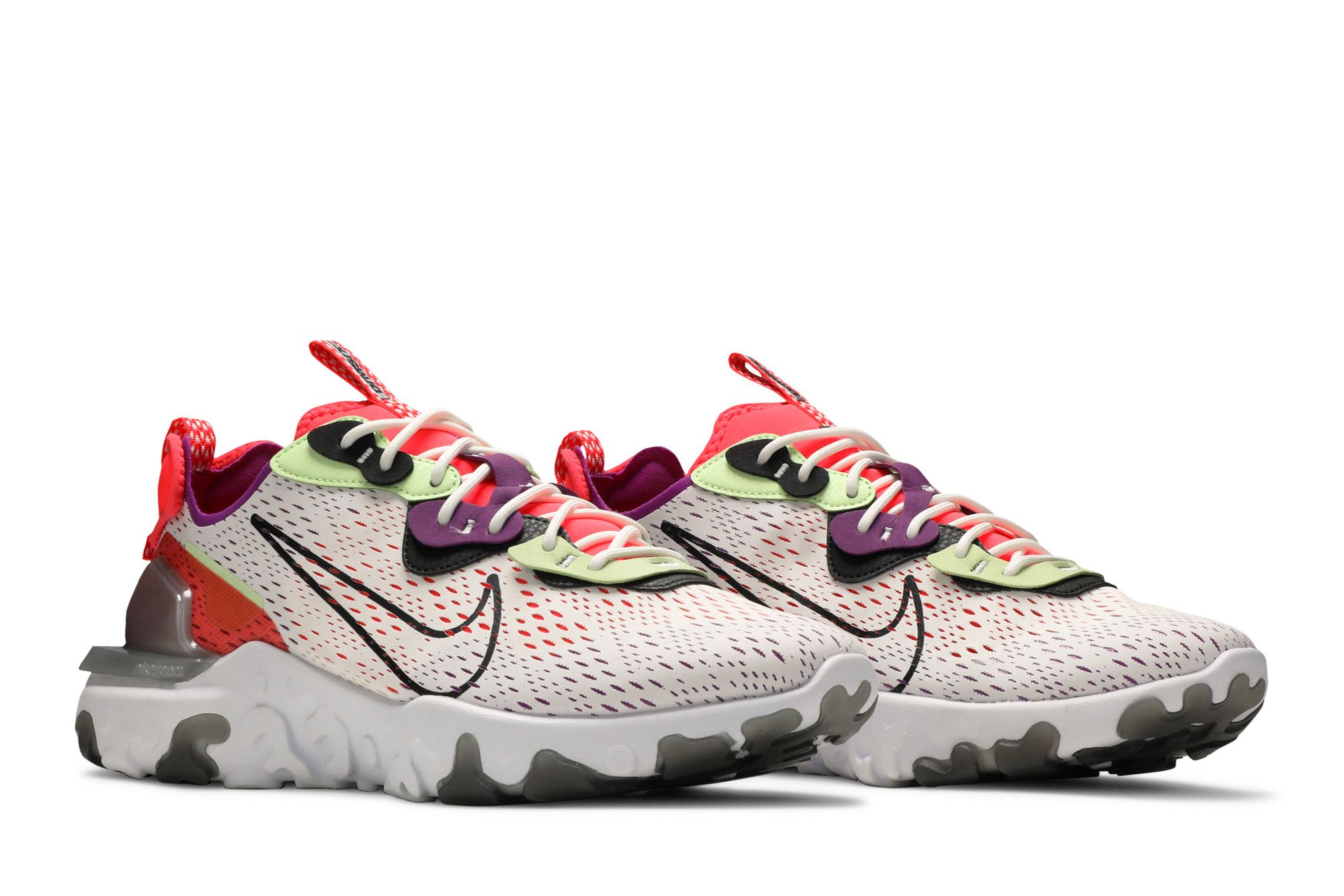 nike react vision off white pink