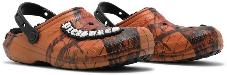 Pleasures x Crocs Dylan Clog Orange Camo