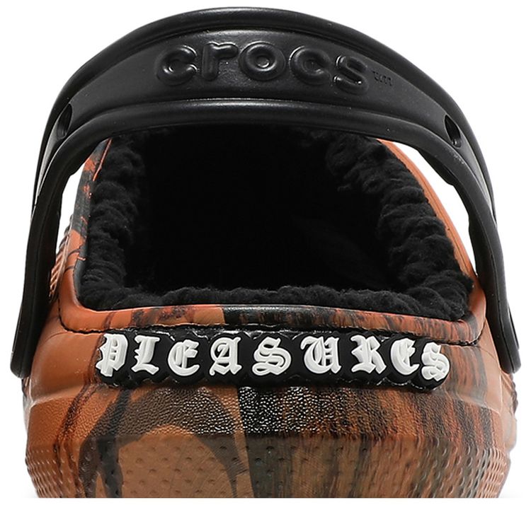 Pleasures x Crocs Dylan Clog Orange Camo