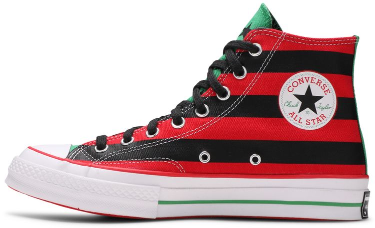 Denim Tears x Converse Chuck 70 High Pan African Flag