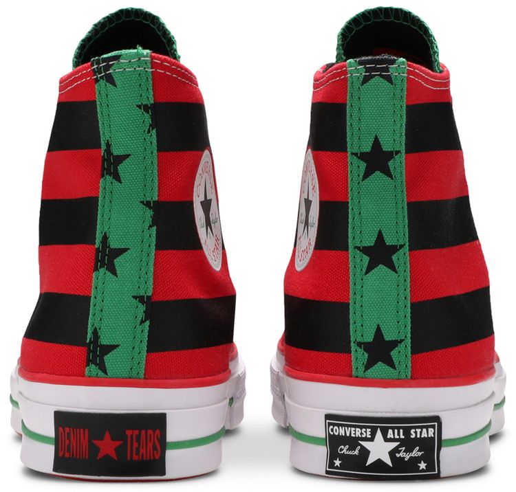 Denim Tears x Converse Chuck 70 High Pan African Flag