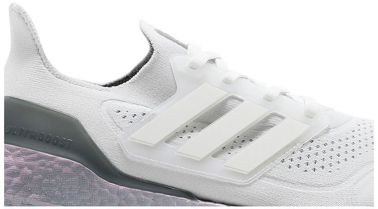 Adidas UltraBoost 21 Crystal White Hazy Green