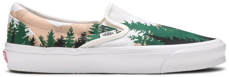 Kith x Vault OG Classic Slip On LX Treescape