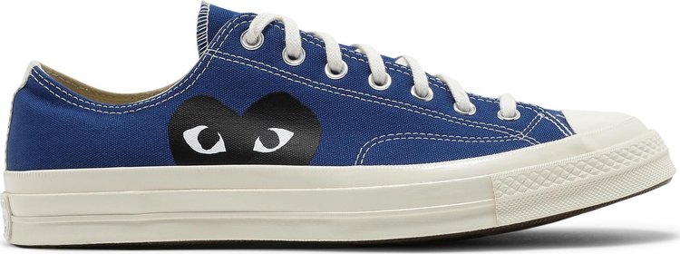 Comme des Garcons PLAY x Chuck 70 Low Blue Quartz