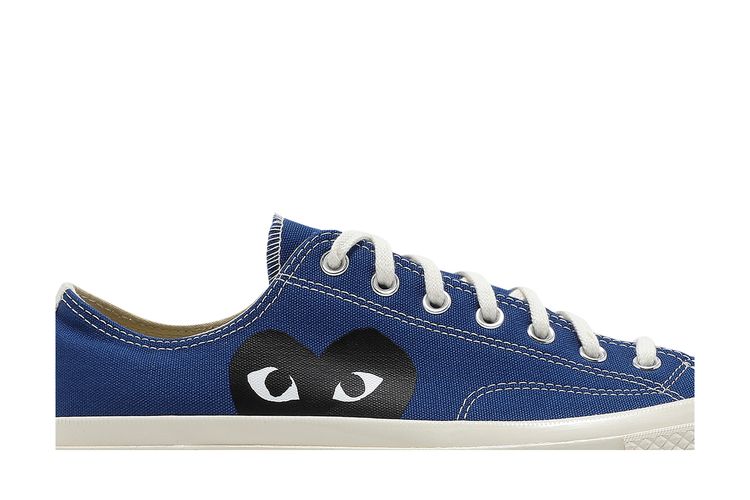 Buy Comme des Garçons PLAY x Converse Chuck 70 Low 'Blue Quartz