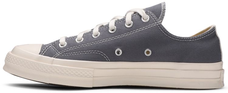 Comme des Garcons PLAY x Chuck 70 Low Steel Gray