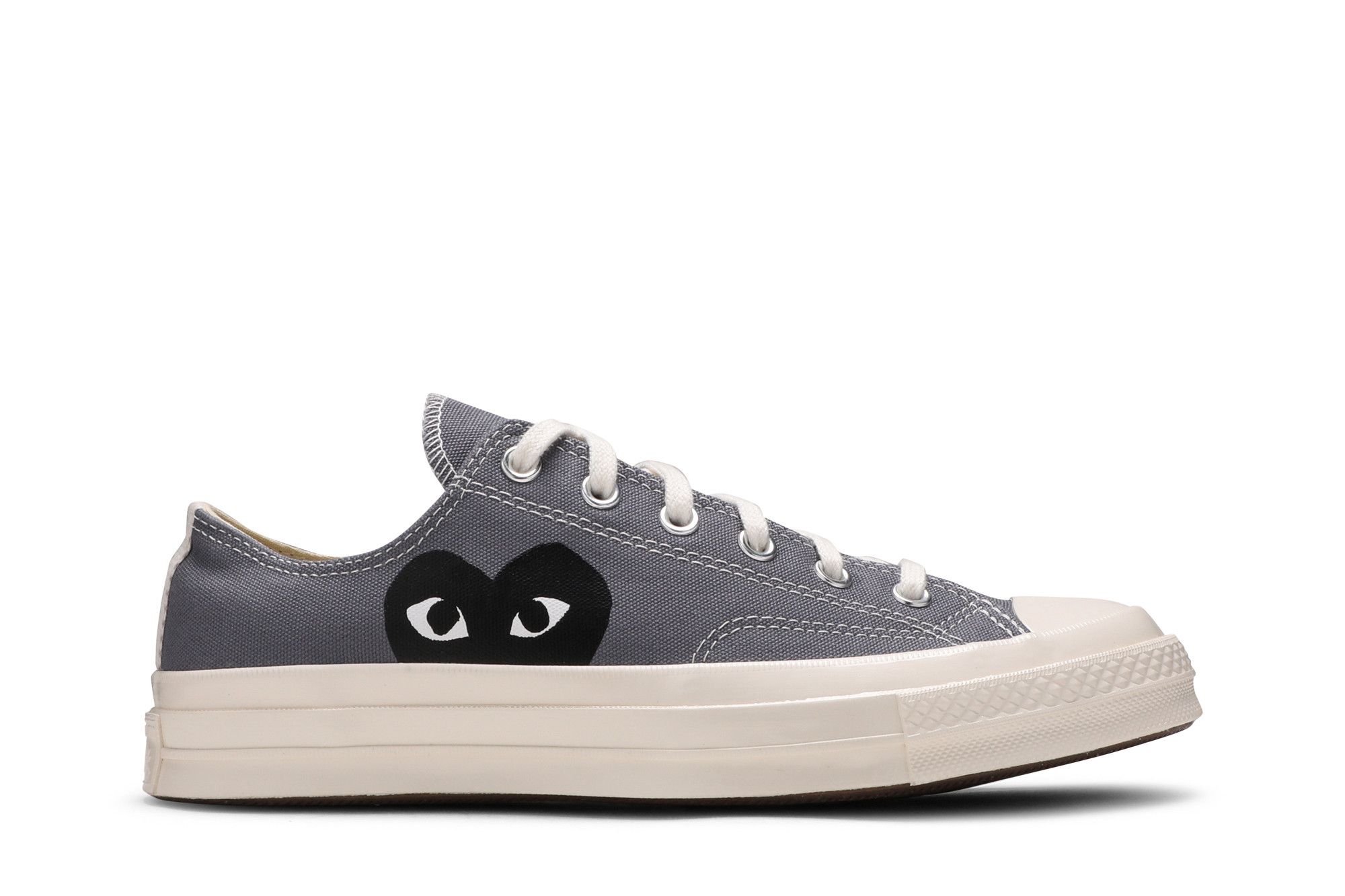 Buy Comme des Garcons PLAY x Chuck 70 Low Steel Gray 171849C GOAT