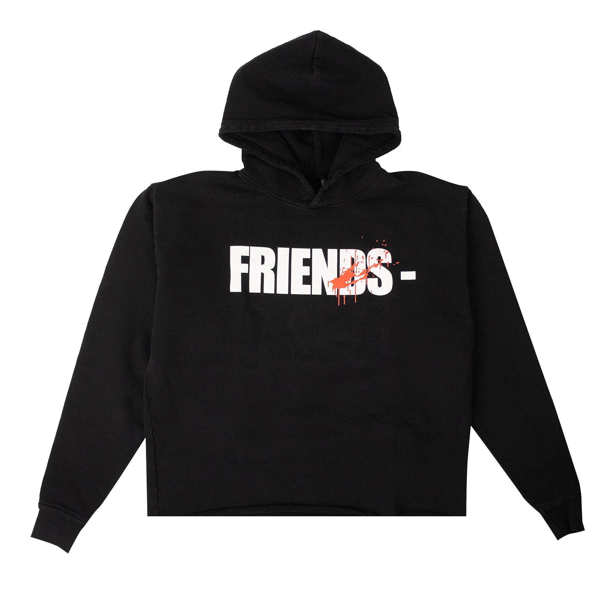 Buy Vlone Friends Horror Hoodie Black 1020 100000106FHH BLAC GOAT UK