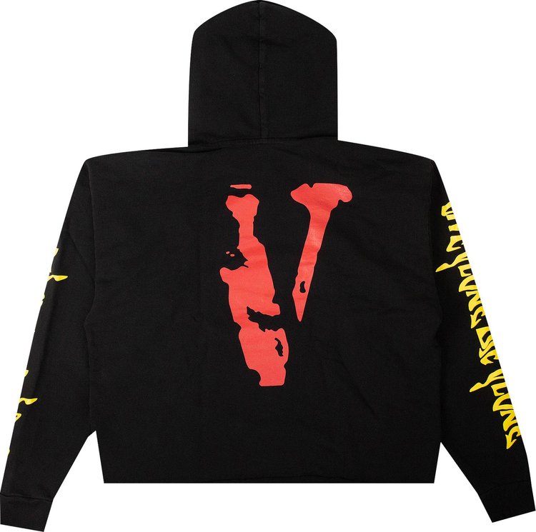 Vlone Two Tone Lady Hoodie Black