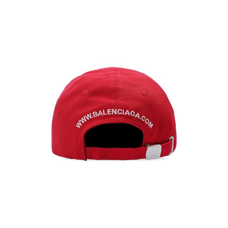 Balenciaga Your Logo Cap LacquerWhite