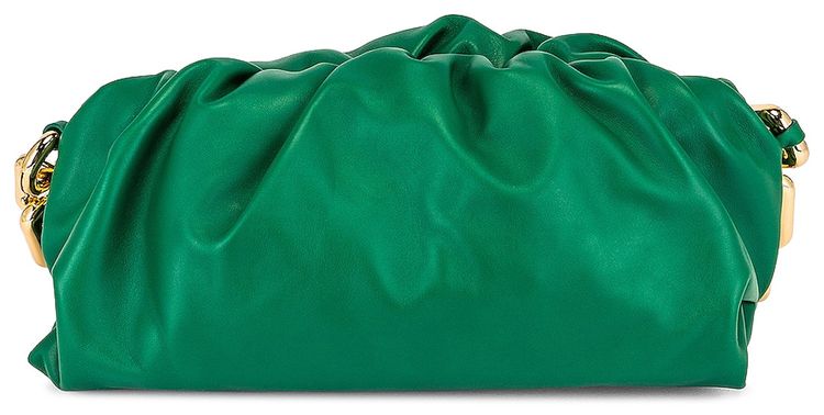 Bottega Veneta The Chain Pouch Racing GreenGold