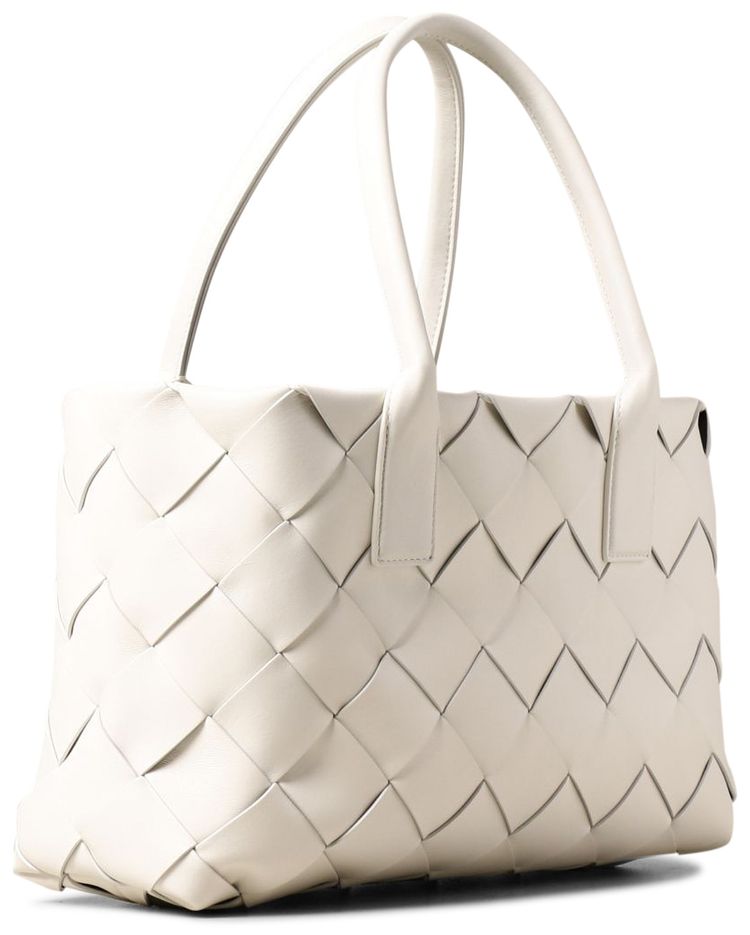 Bottega Veneta Maxi Cabat Tote WhiteMulticolor
