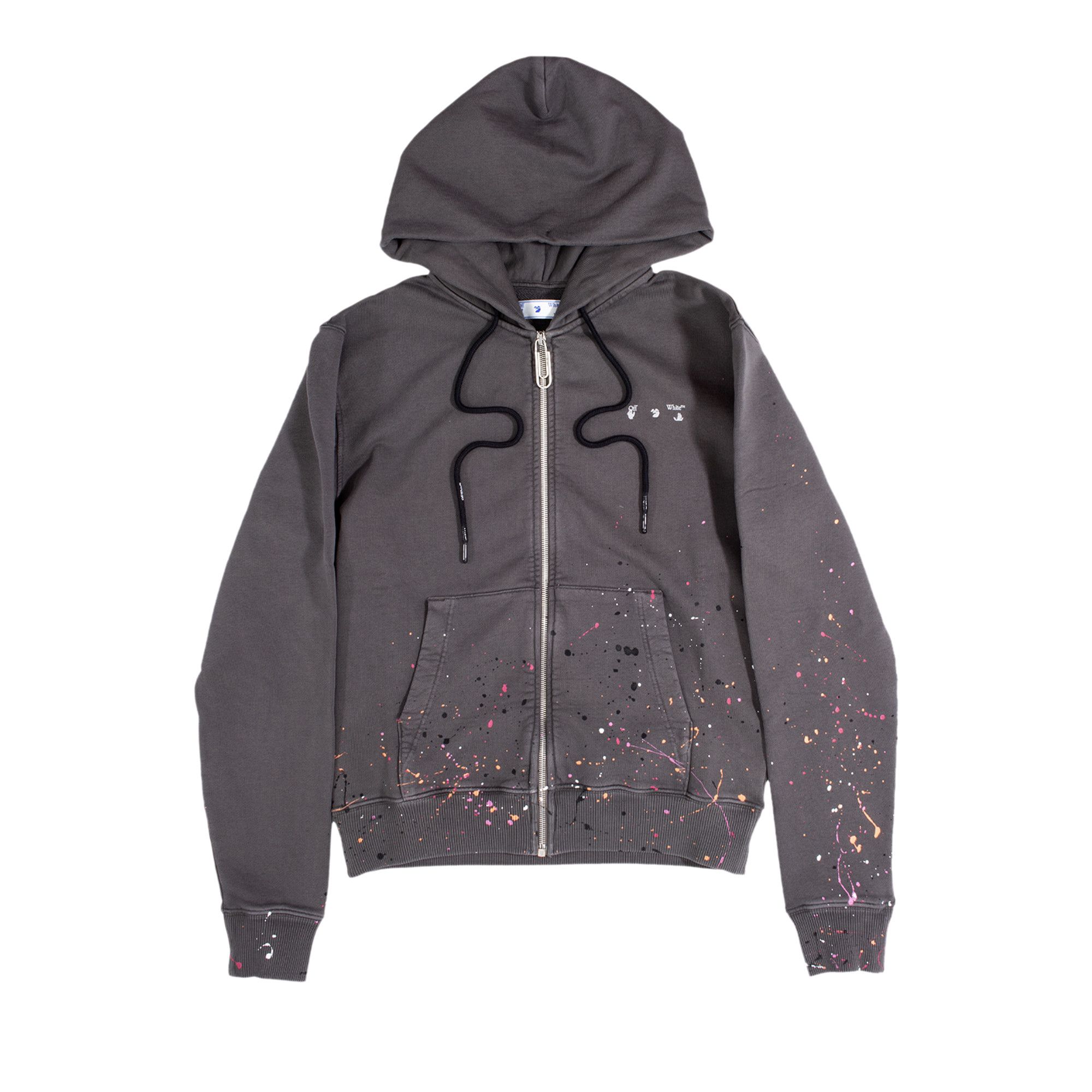 Off white hoodie painting top