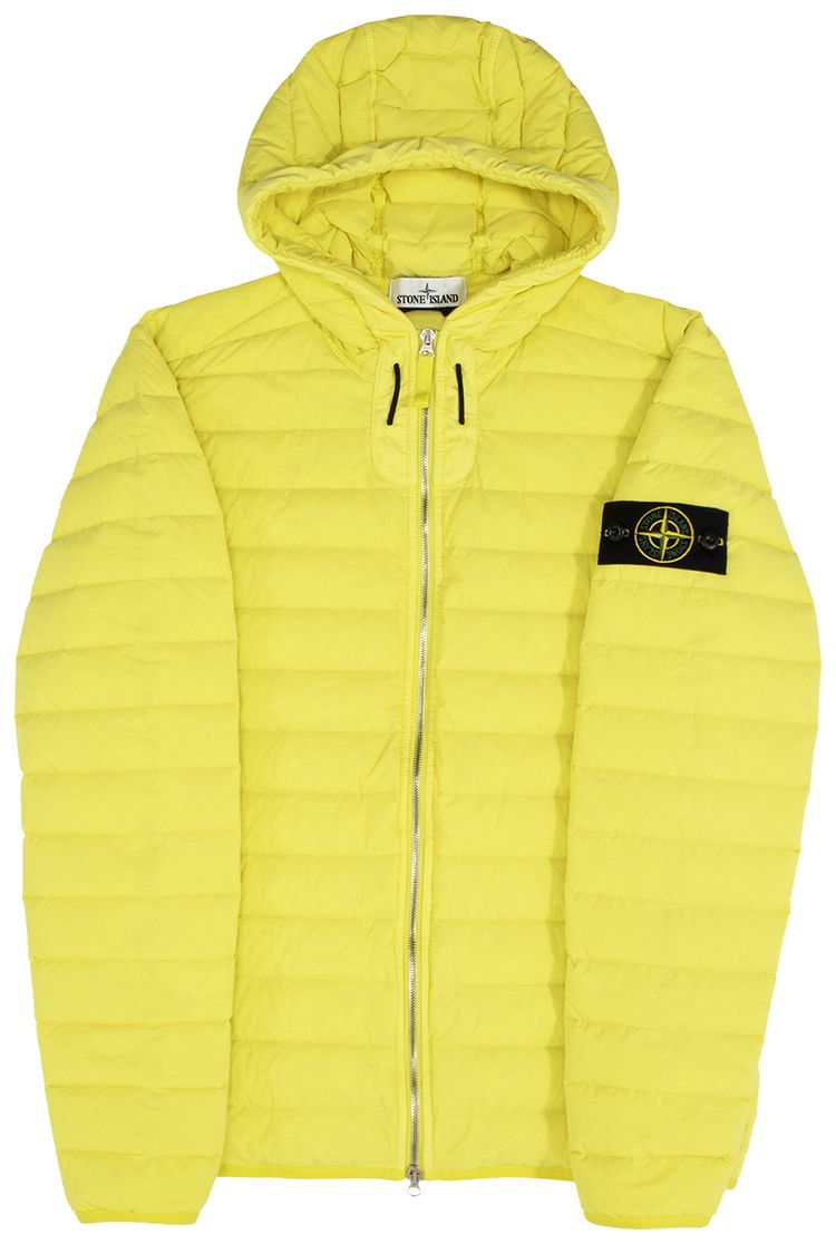 Stone Island Loom Woven Lightweight Down Jacket Pistachio