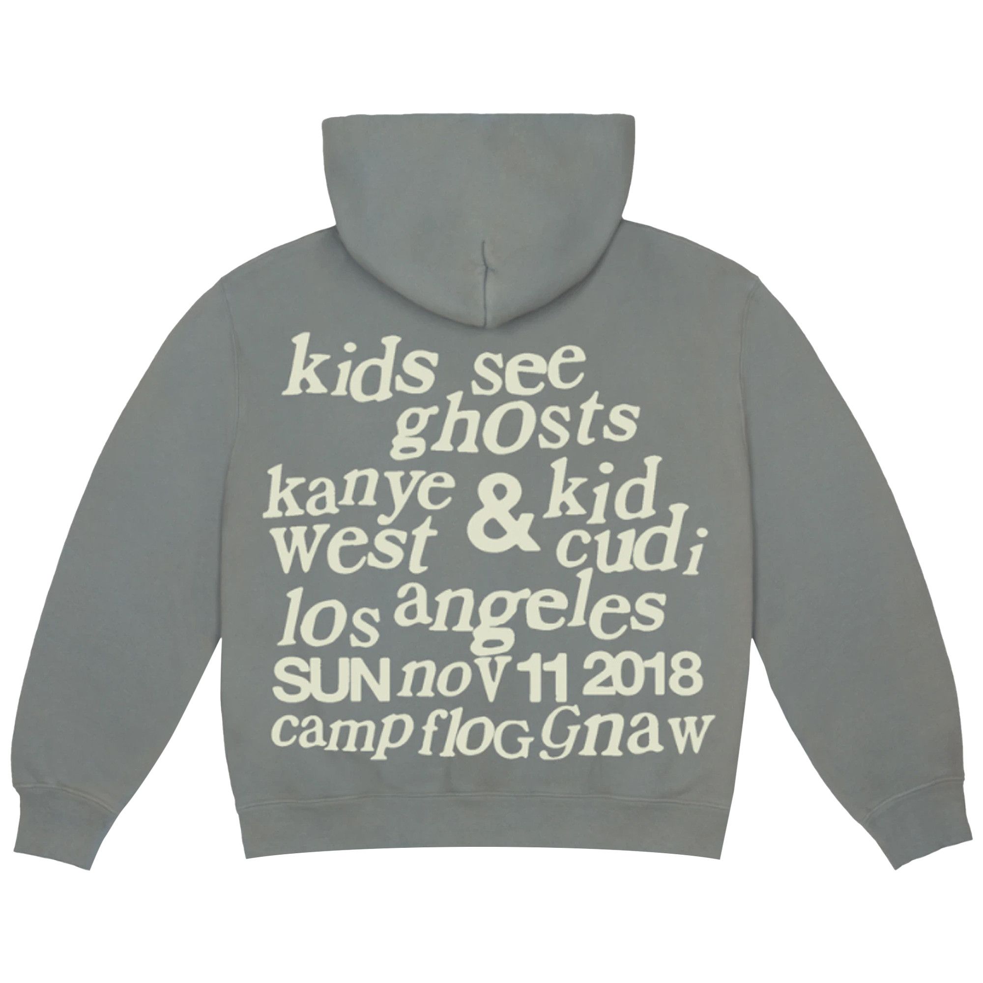 Size xl Cactus Plant Flea Market Kids See Ghosts Hooded Sweatshirt 'Glacier'