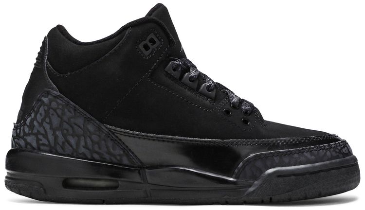 Air Jordan 3 Retro GS Black Cat