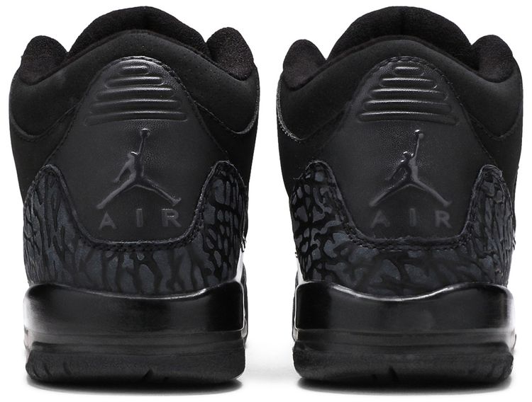 Air Jordan 3 Retro GS Black Cat
