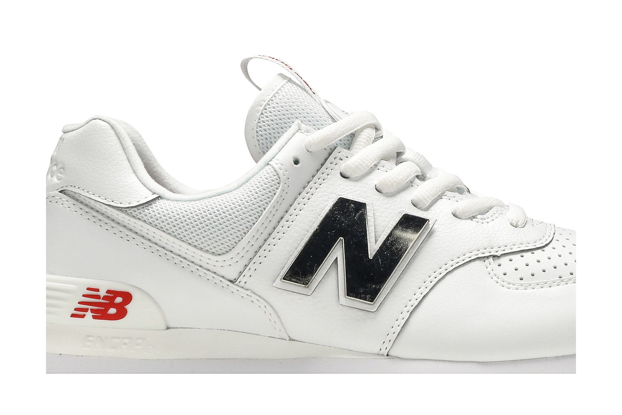 Buy New Balance 574 'Metallic - White Neo Flame' - ML574SOX | GOAT