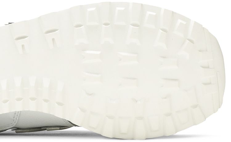 New Balance 574 Metallic   White Neo Flame