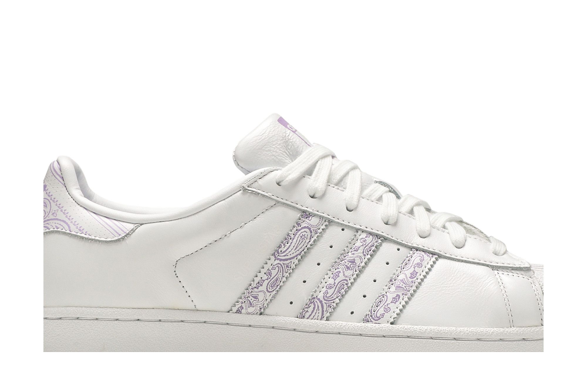Adidas superstar white purple online