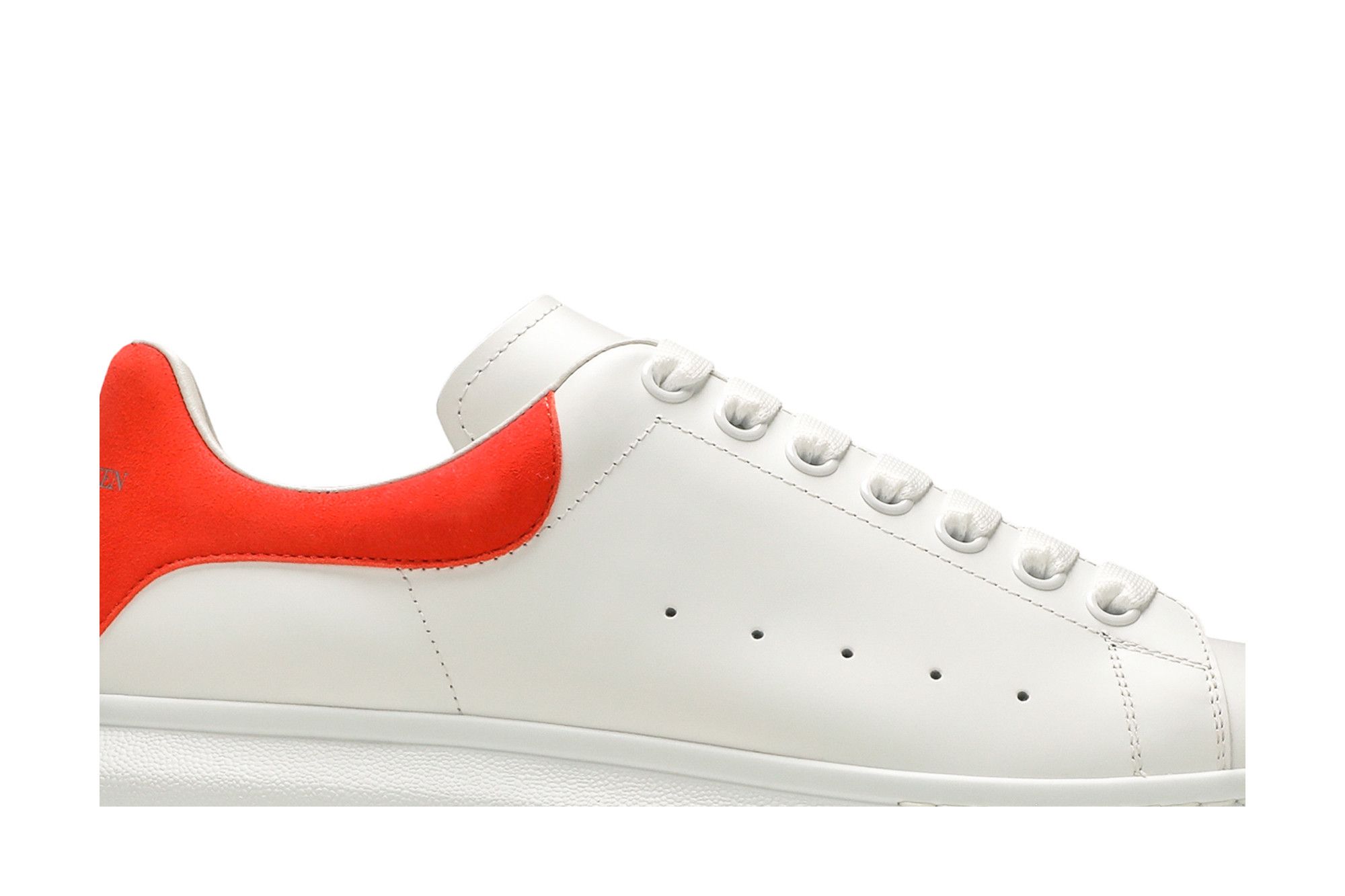 Buy Alexander McQueen Oversized Sneaker White Warm Orange 553680 WHGP7 9345 GOAT CA