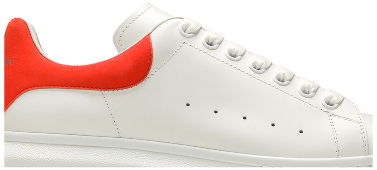 Alexander McQueen Oversized Sneaker White Warm Orange