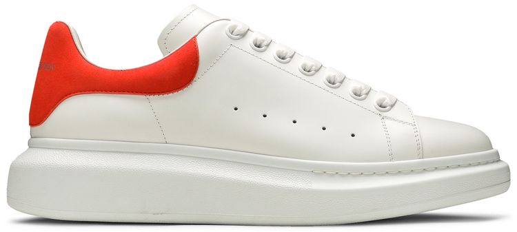 Alexander McQueen Oversized Sneaker White Warm Orange