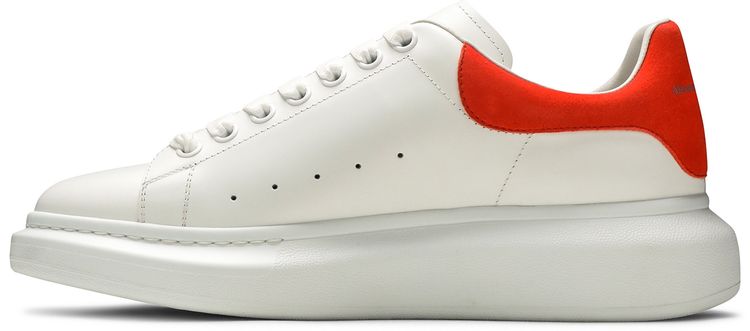 Alexander McQueen Oversized Sneaker White Warm Orange