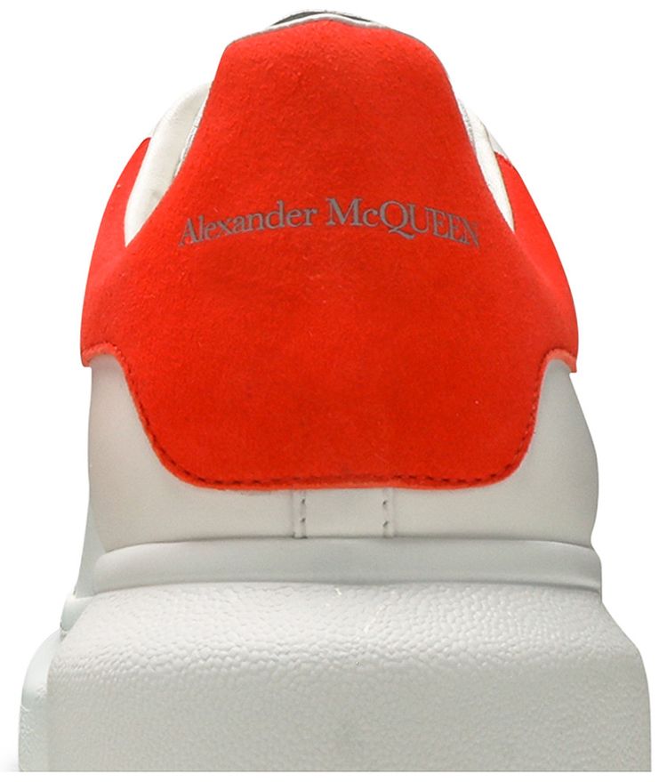 Alexander McQueen Oversized Sneaker White Warm Orange