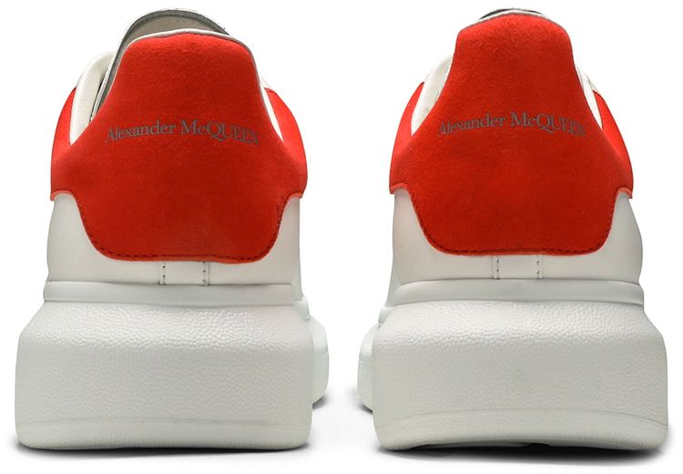 Alexander McQueen Oversized Sneaker White Warm Orange