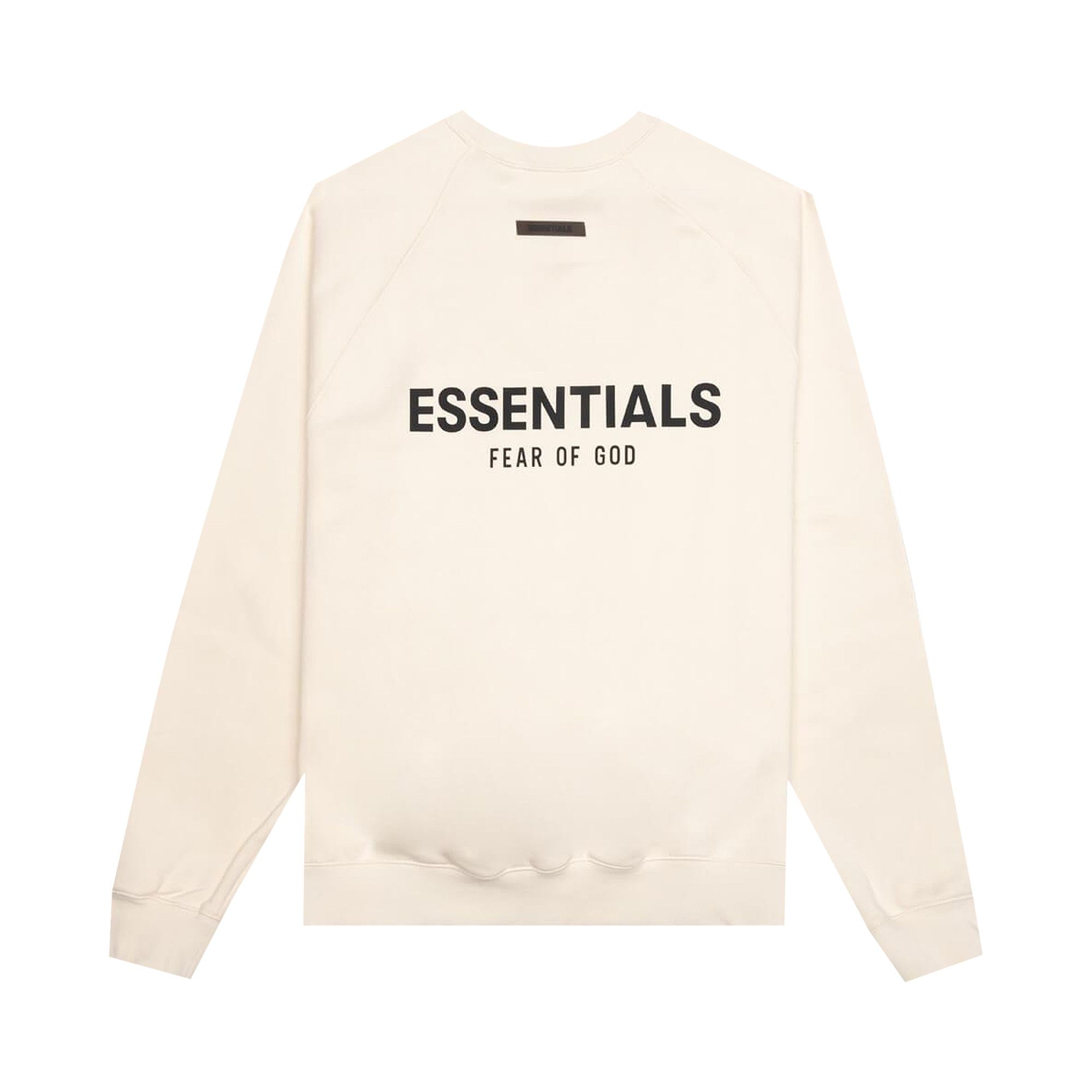 Buy Fear of God Essentials Pull Over Crewneck Buttercream 192SP212011F GOAT