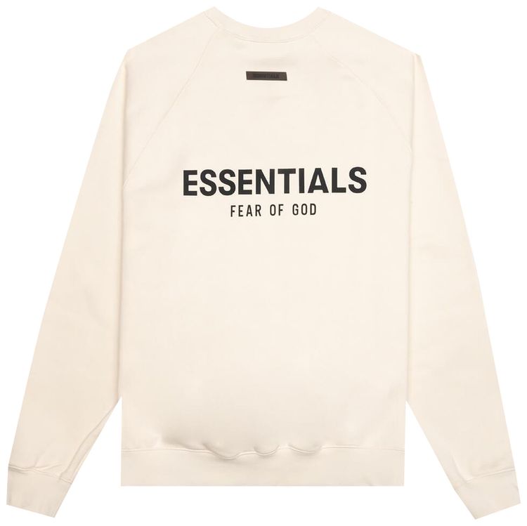 Fear of God Essentials Pull Over Crewneck Buttercream
