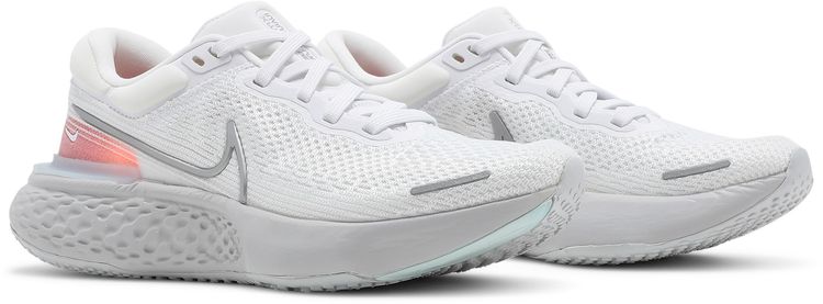 Nike ZoomX Invincible Run Flyknit White Metallic Silver