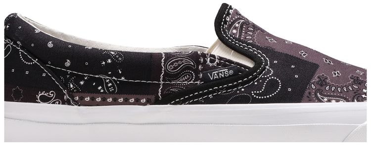Kith x Vans Vault OG Classic Slip On LX Bandana   Moonless Night