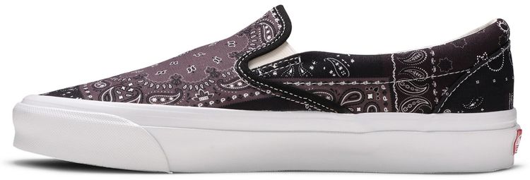 Kith x Vans Vault OG Classic Slip On LX Bandana   Moonless Night