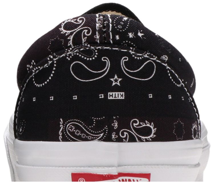 Kith x Vans Vault OG Classic Slip On LX Bandana   Moonless Night