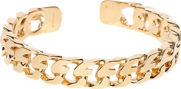 Givenchy G Chain Small Bangle Bracelet Golden Yellow